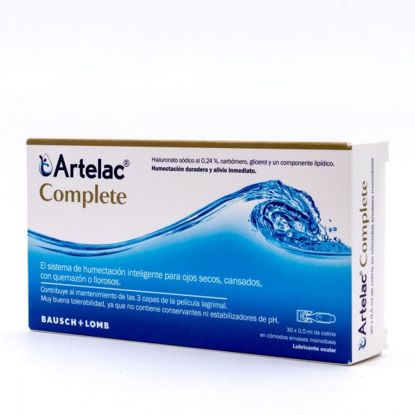 Artelac Complete 30 Uni 0,5 Ml.
