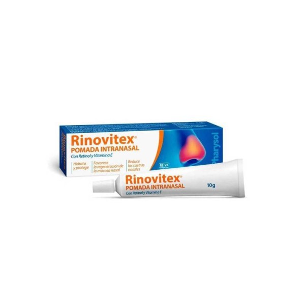 Pharynsol Rinovitex 12500 Uig Pomada Nasal 10 g