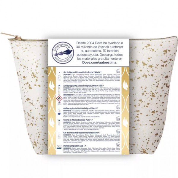 Dove neceser 6 piezas+neceser