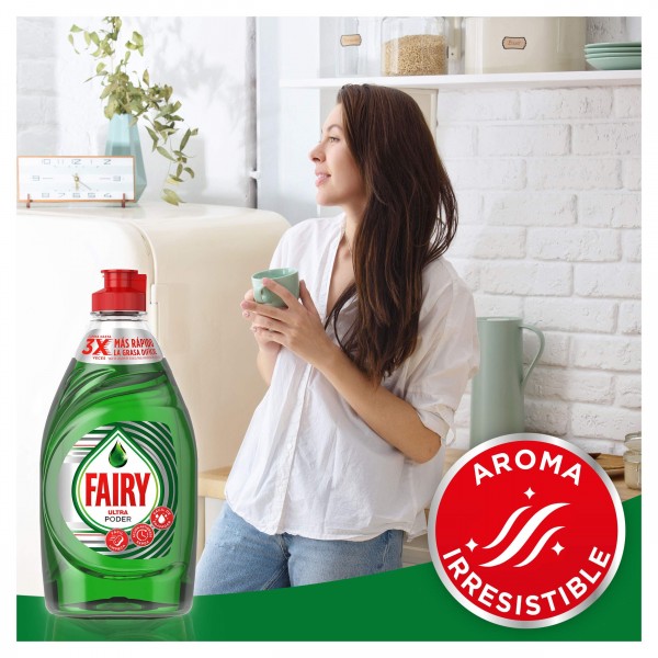 Fairy lavavajillas Ultra Poder 2x650ml PROMO