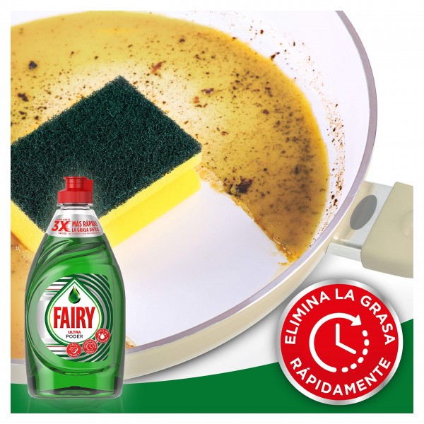 Fairy lavavajillas Ultra Poder 2x650ml PROMO