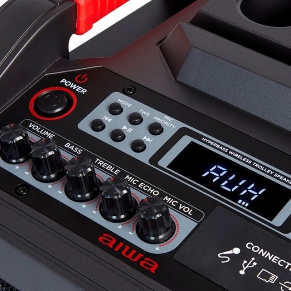 Aiwa kbtus-608 / altavoz para fiestas