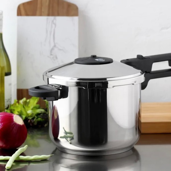 Olla a presión 6 l acero inoxidable creta ø22cm