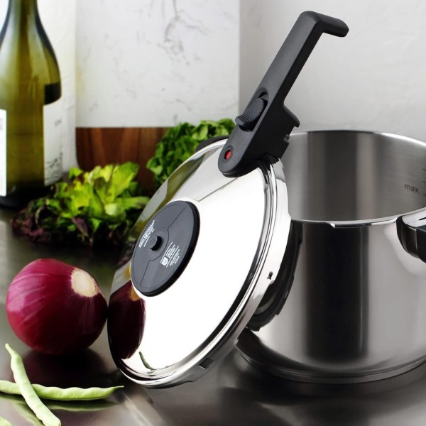 Olla a presión 6 l acero inoxidable creta ø22cm