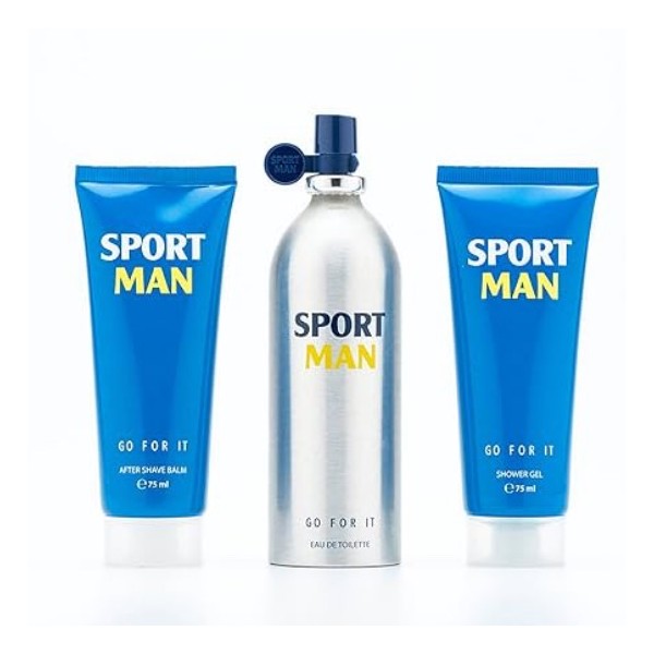 Sportman set Bálsamo Aftershave + EDT + Gel de ducha