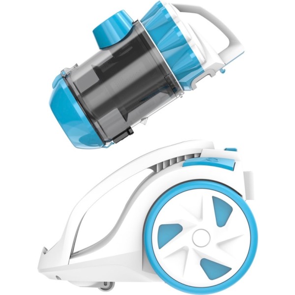 Aspirador s/bolsa kuken 800w azul
